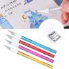 Craft Knife Hobby Chisel Tool Steel Blade Cutting Carving Scrapbooking Art Creation Tool