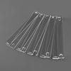 10pcs Soft Clay Thickness Flattening Ruler Rolling Pad Flattening Tool DIY Handicraft Auxiliary 2/3/4/5/6mm Clay Rolling Tool