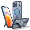 For iPhone 17 Pro Case Compatible with MagSafe Kickstand TPU + Acrylic Phone Cover