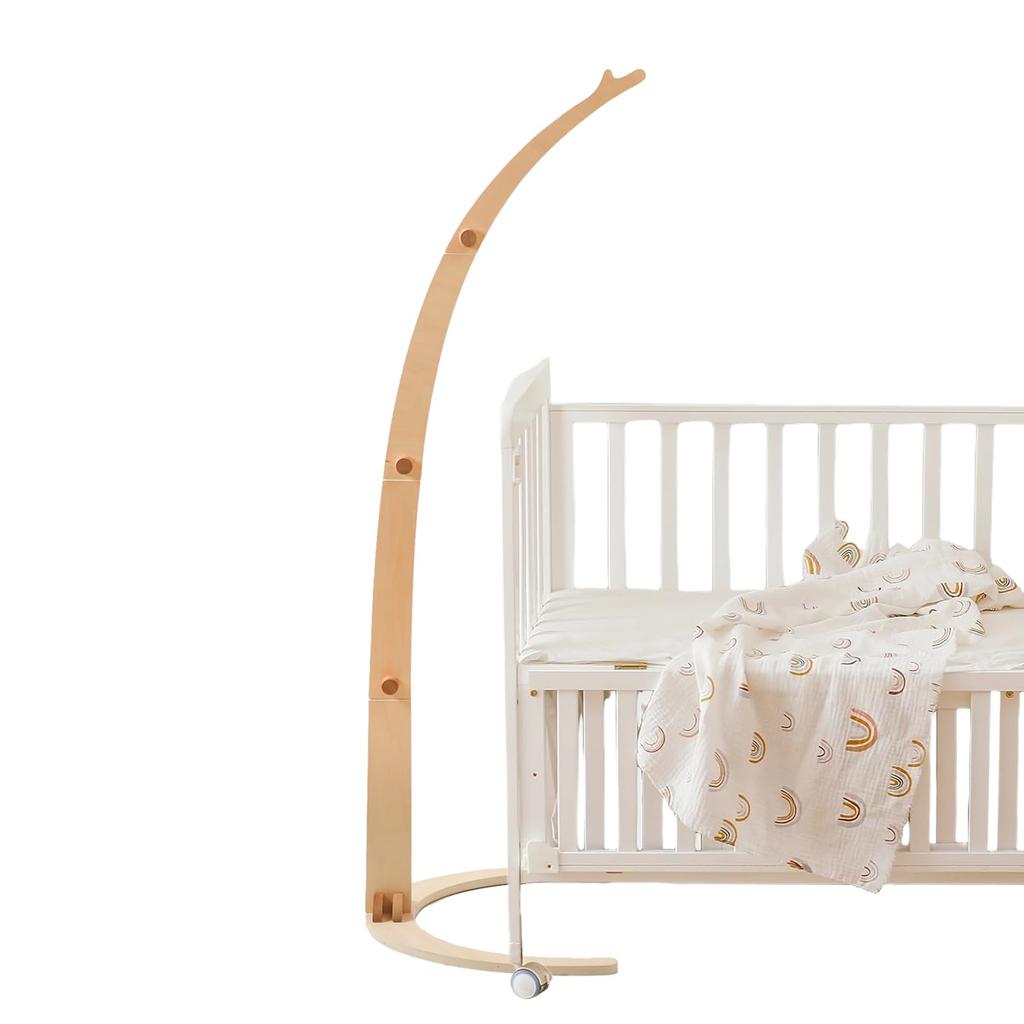 Make Baby Mobile Set with Wooden Easy Baby Wind Hanging Bed Bed Interior Baby Baby Educational Bedding Let's Stand, Arms, Installation, Toy, Chime,