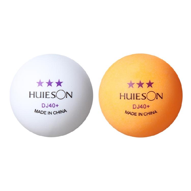 White & Black 3-Star Premium for ping pong Balls Advanced Training Table Tennis