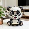 Suport drăguț pentru ochelari cu animale, Suport din lemn pentru ochelari cu pisică, câine, panda, vulpe, Suport pentru ochelari cu animale de desene animate, Ornament de birou, Cadou pentru copii