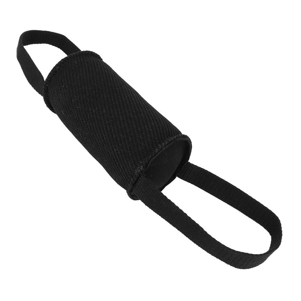 Durable Fabric Dog Chew Heavy Duty Tear Tough Training Stick Cylindrical Shape Solid Texture Bite Pillow Pet Interaction