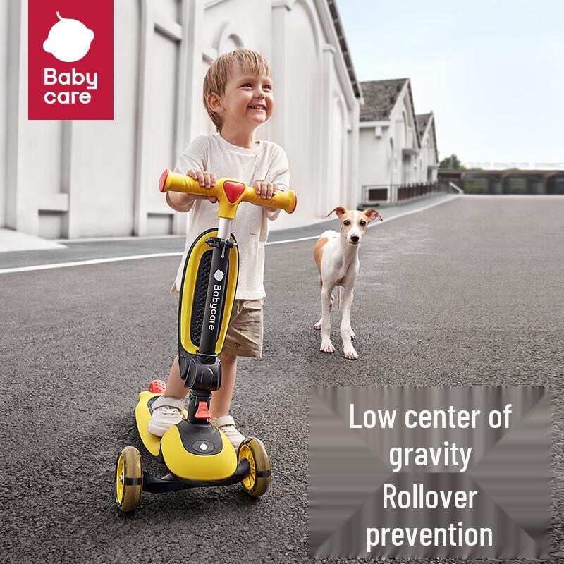 babycare Kids 2-in-1 Foldable Scooter