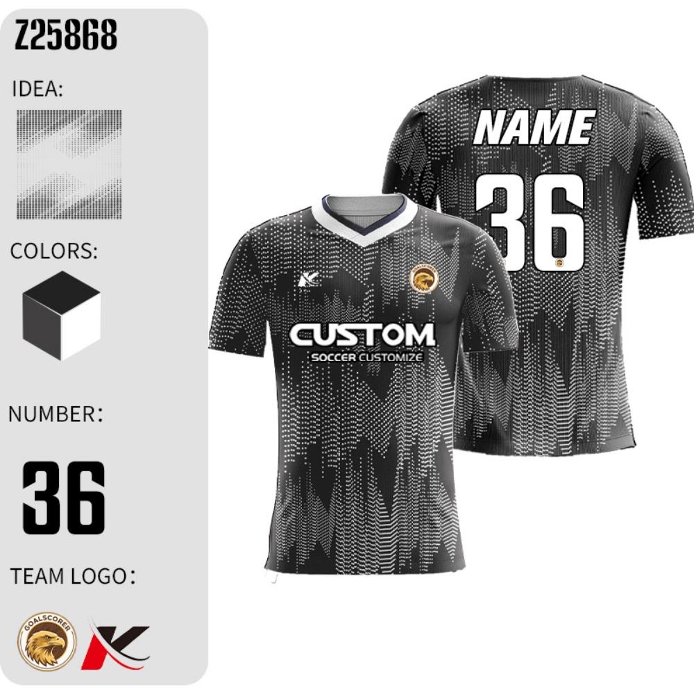 Wholesale Football Jersey Custom Shirt Sublimation Embroidery Logo Team