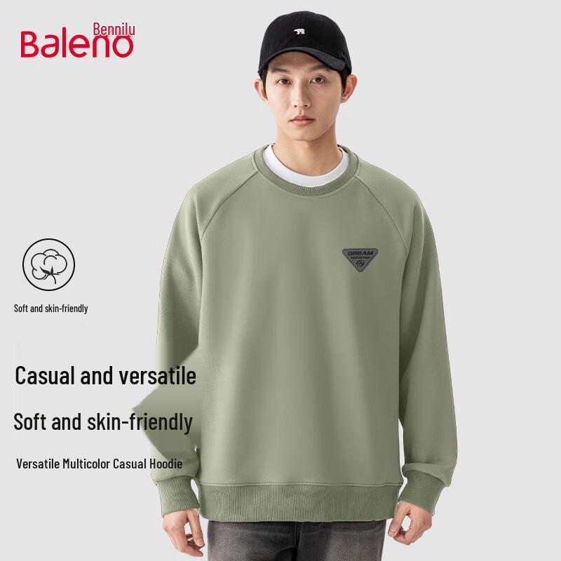 Baleno Men's Crew Neck Graphic Sweatshirt