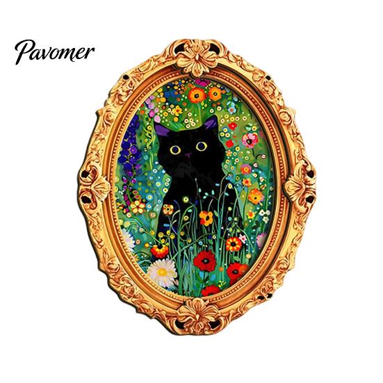 Seasonal Fridge Ornaments 1/6Pcs Halloween Oval Frame Magnet, Wooden Vintage Bulletin Board Magnets Refrigerator Kitchen Decoration Accessories, Party