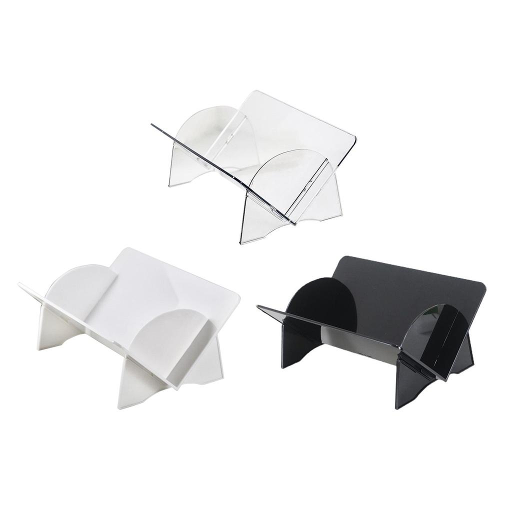 Desktop Bookshelf Tabletop Storage Rack Small Organizing Book Support Modern Bookcase for Library Magazine Bedroom Accessories