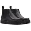Clarks Leather Fashion Versatile Retro Short Chelsea Boots Women boots Black 26178103