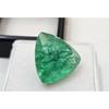 Certified Emerald Colombian Green Trillion Cut 10-11 Ct Stunning Loose Gemstone