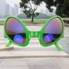 Funny Alien Eyeglasses Party Goggles Rainbow Lenses Goggles Holiday Dance Aliens Alternative Shapes for Party Lentes De Sol
