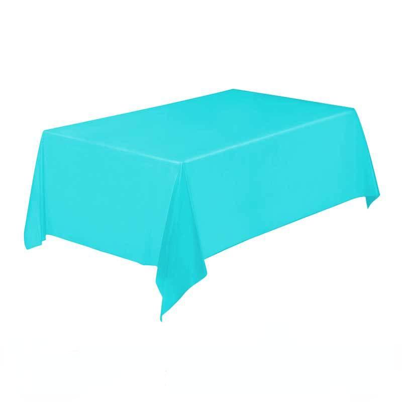 1 Pc Plastic Table Cover Cloth Wipe Clean Party Tablecloth Covers Birthday Disposable