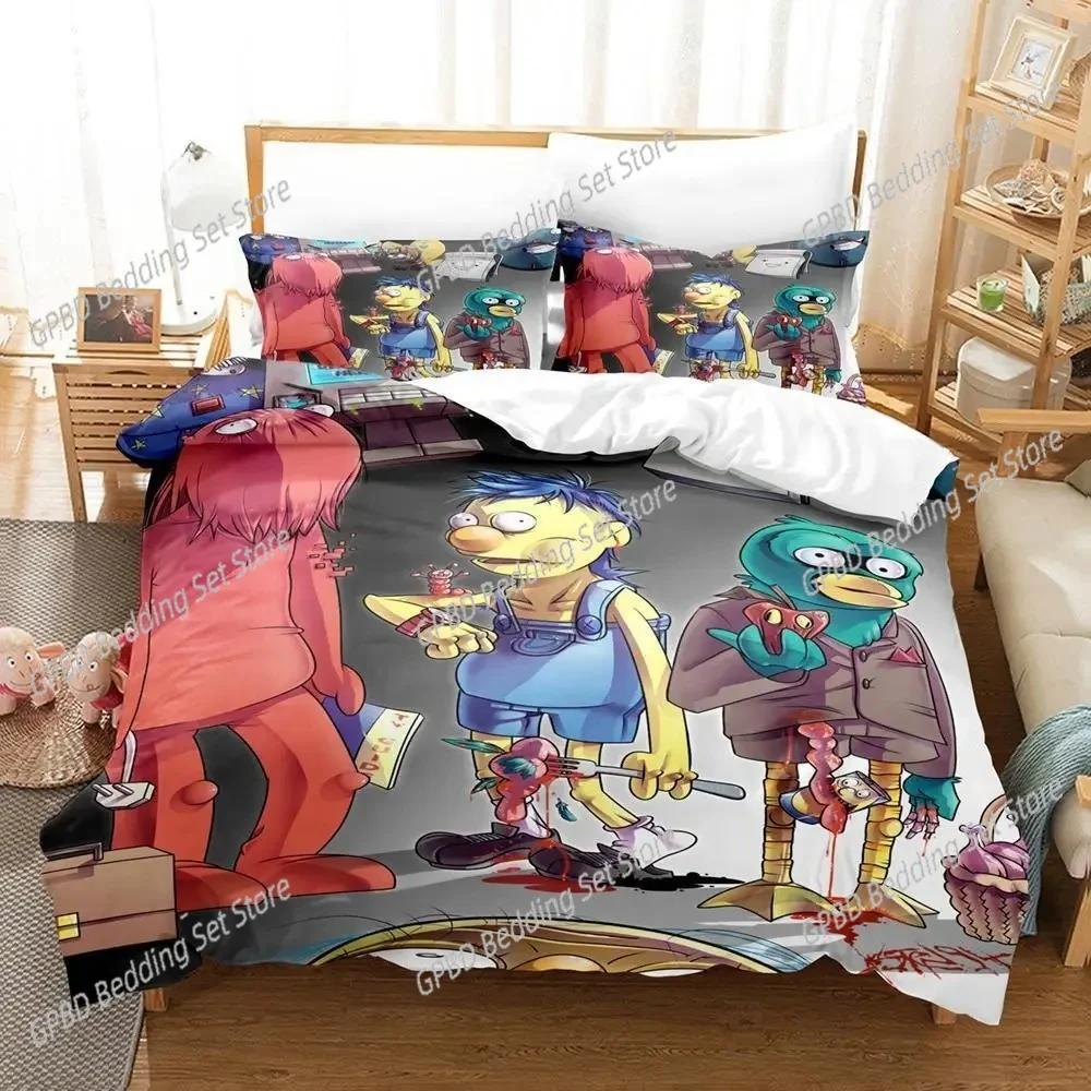Comforter 3D Print Anime Don'T Hug Me I'M Scared Bedding Set Bedroom Soft Modern S Comefortable Quilt