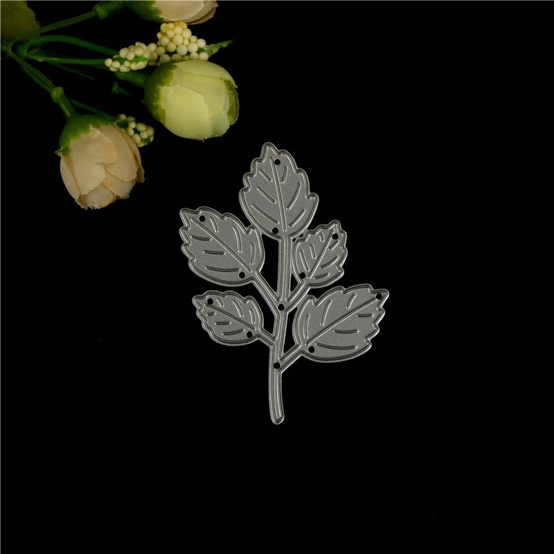 1Pc Leaf  Metal Cutting Dies Stencils For Diy Scrapbooking Card  Decor