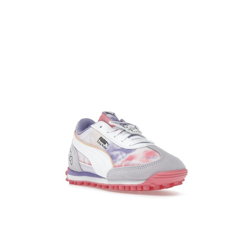 Hello Kitty x Puma Easy Rider Little Kid Hello Kitty and Friends Tie Dye Kids Sneakers Purple Lilac-Frost White 401411-01
