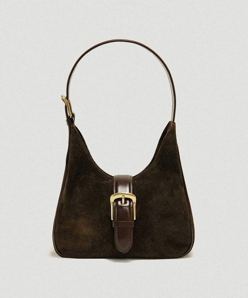 Tuettoi Mamas Hobo Bag - Dark Brown (Suede)