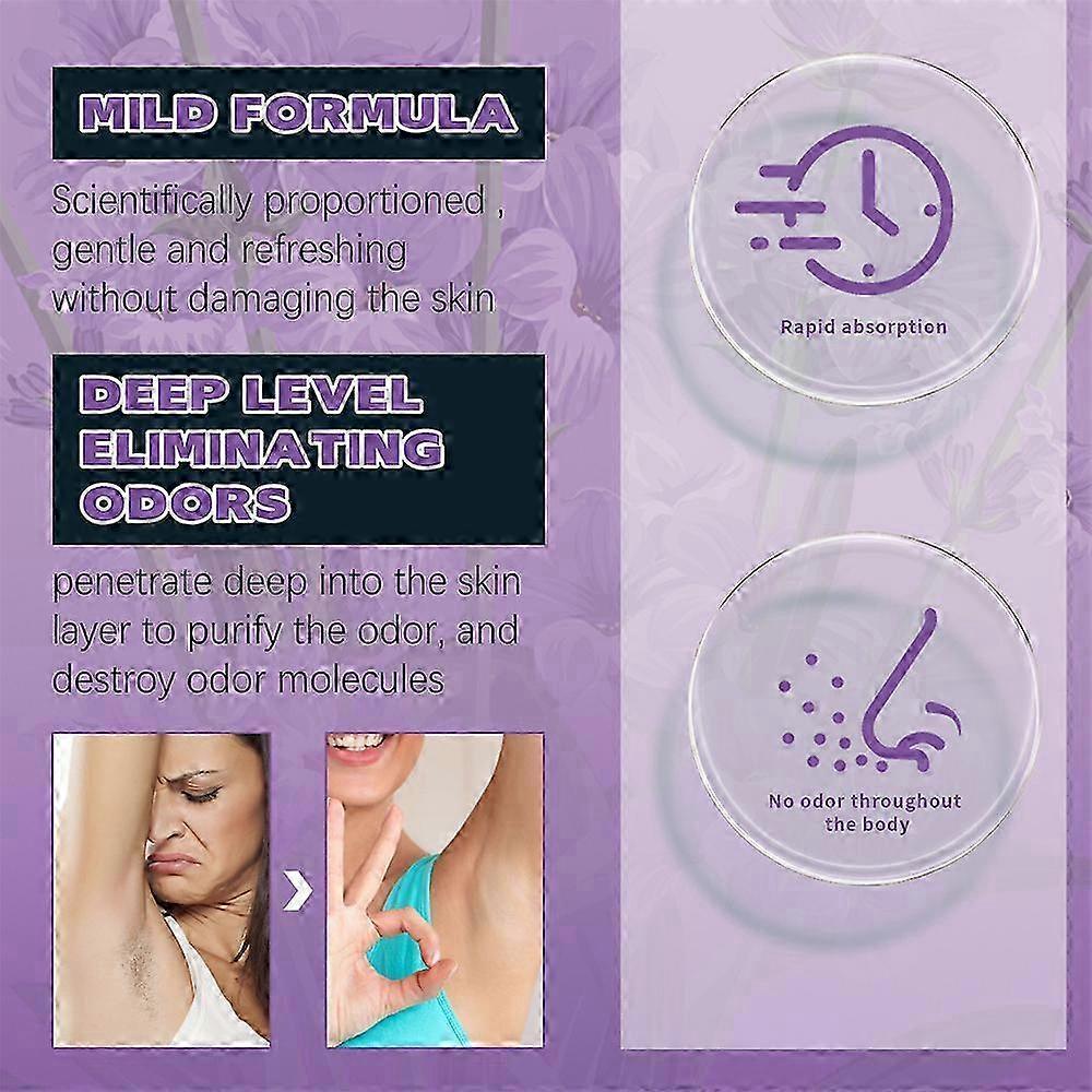 Whole Body Deodorant Stick 72 Hour Odor Control Long-Lasting Fragrance Armpit Odor Remove Sweat Refreshing Antiperspirant Stick 2025