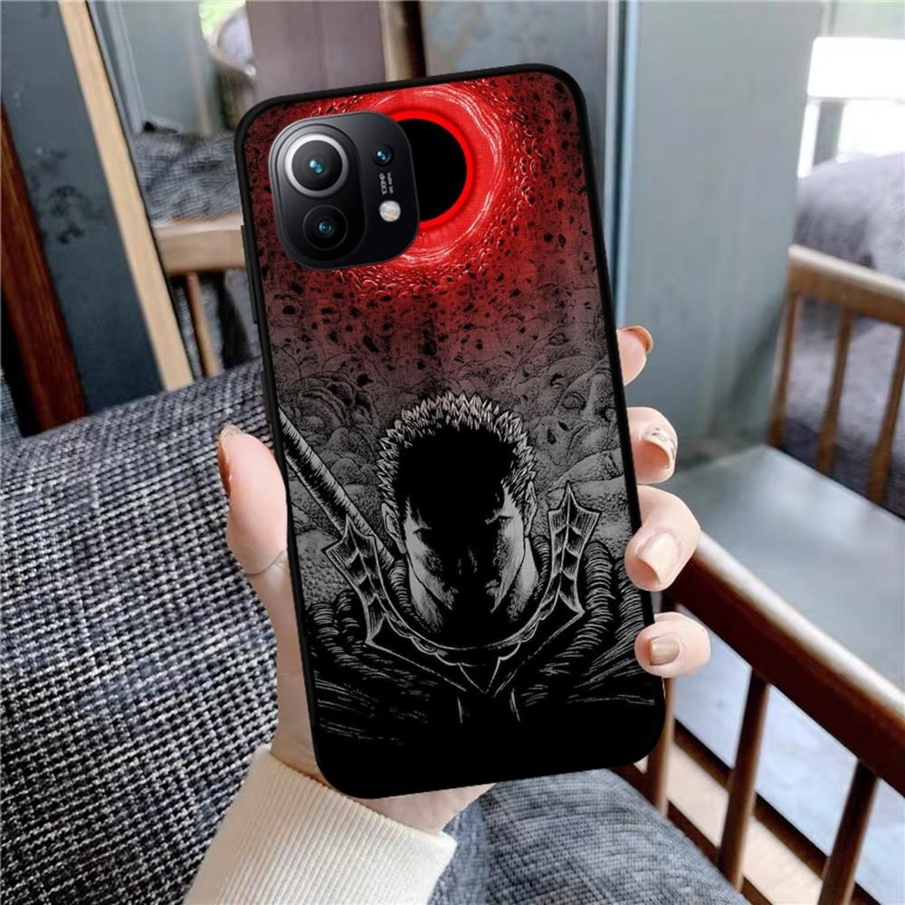 Anime Berserk Guts Phone Case For Samsung S 20 21 22 23 Plus Ultra For Redmi Note 8 9 10 11 For Huawei Y 5 6 9