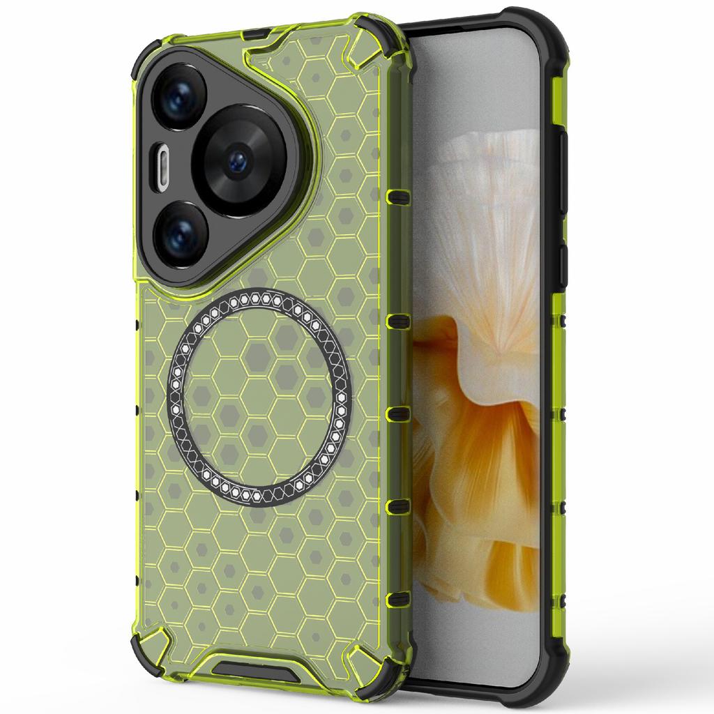 For Huawei Pura 70 Pro/70 Pro+ Honeycomb Case Slim TPU+PC Phone Cover Magnetic Case