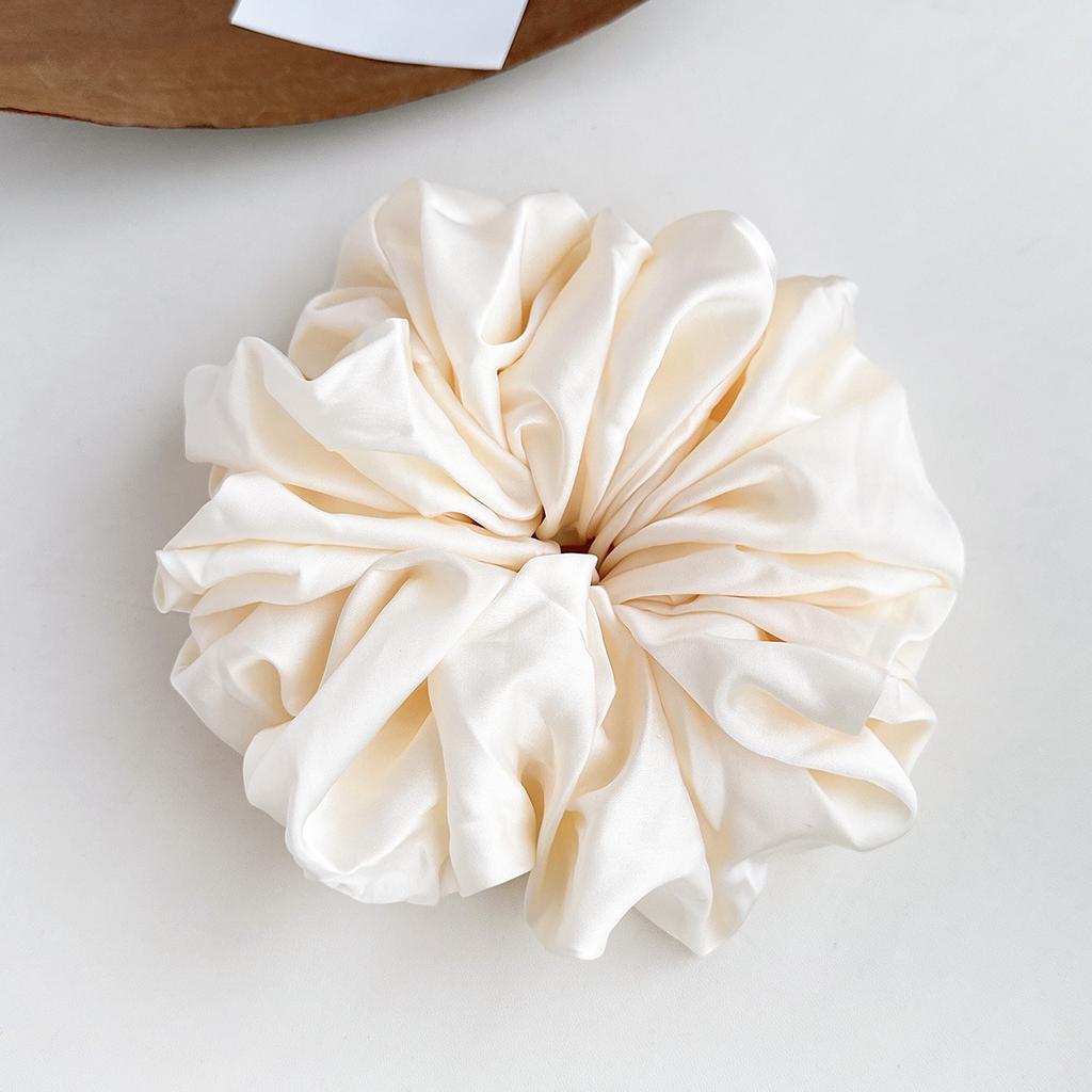 1 Stück Extra Große Flauschige Hochelastische Weiche Seidige Lässige Mode Scrunchies für Frauen Mädchen Haarbänder Accessoires