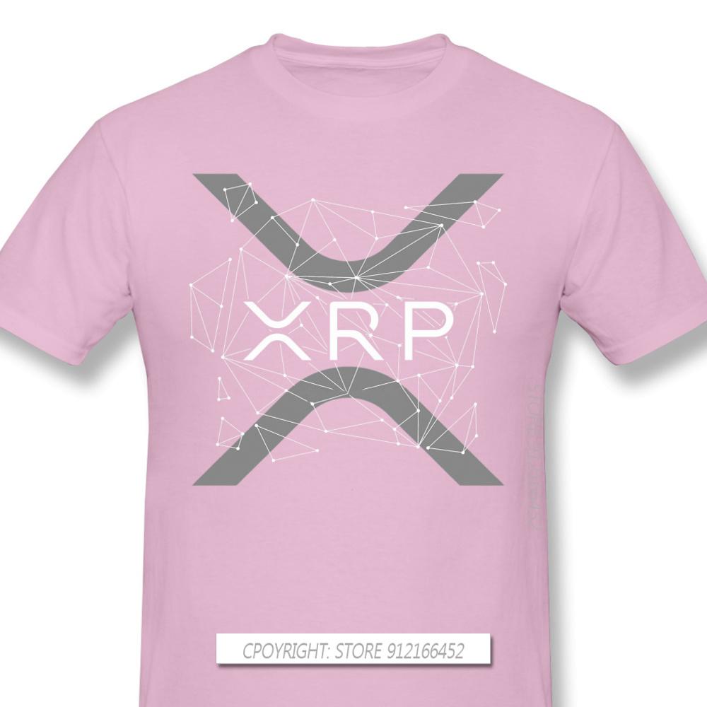 XRP Ripple Coin Cryptocurrency 2024 Popular New Arrival TShirt Ripple Crypto Oversize Cotton Shirt For Men T-Shirts For Adult
