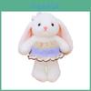 Snow Plush Bunny Toy Soft Short Pile Plush For Kids Birthday Gift