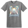 Skull Graphic Design Heavy Metal Music Fan T Shirt Cool Rock Tee