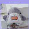Adorable Cute Cartoon Shark Plush Keychain Soft Stuffed Animal Bag Ornament Ideal For Kids