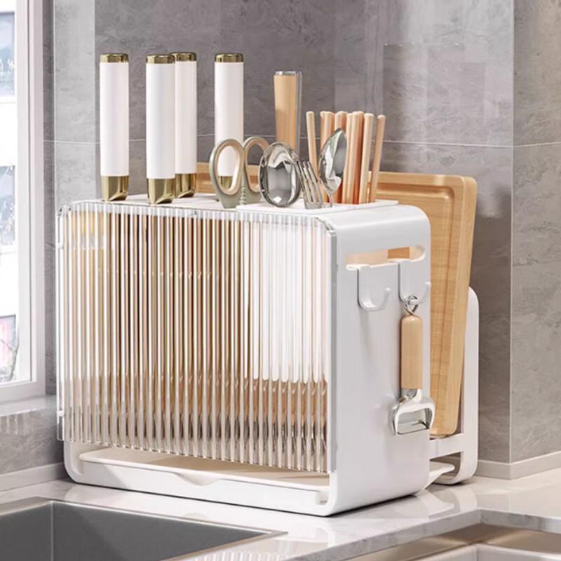 

Yunshuang Wall-Mounted Kitchen Knife & Chopping Board Storage Rack