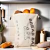 Homemade Sourdough Bread Bags: Reusable, Eco-Friendly Bread Storage Containers for Fresh Loaves 2-Pack