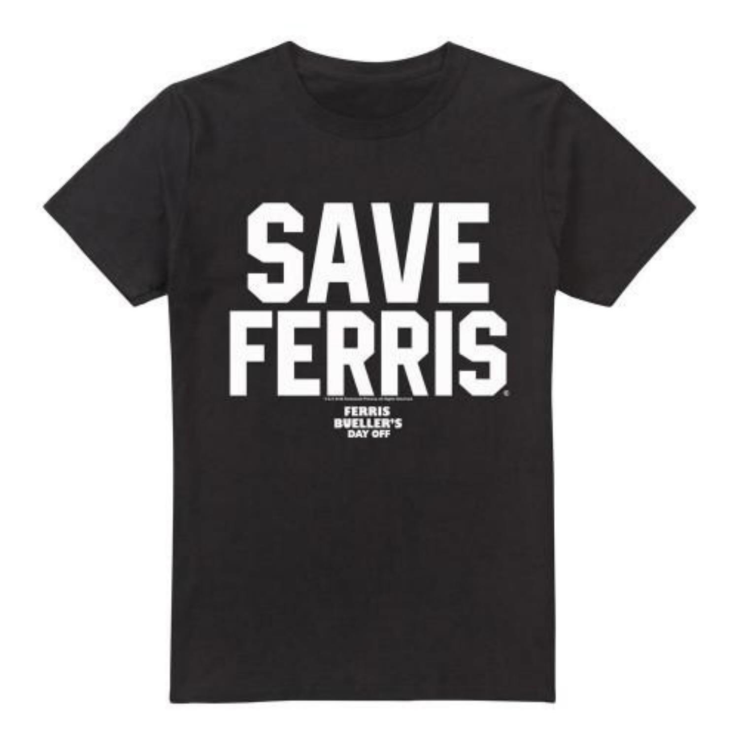 Ferris Bueller s Day Off Men s Save Ferris T-Shirt S