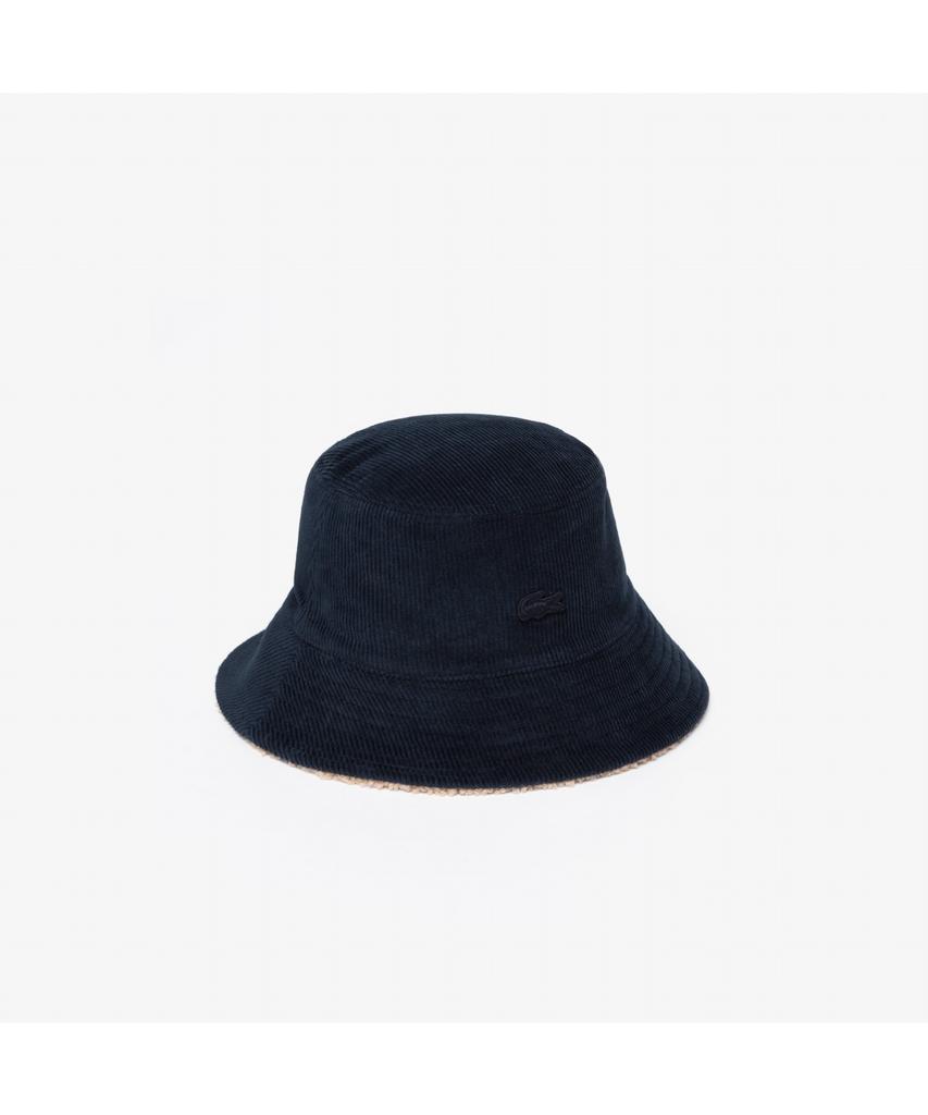 LACOSTE Unisex Reversible Corduroy Bucket Hat Rk417E-55N 166