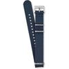 [Seiko Watch] Genuine Aftermarket Band, NATO Strap, Pass-Through Strap, Fabric Polyester, Custom, 20mm Lug Width, Navy, RS18C20NY