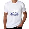 FFXIV Guerriero Caos Interiore (Blu bianco) T-shirt Morbida Casual Manica Corta Cotone