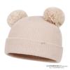 Kids Winter Warm Knitted Set Pom‑pom Hat Scarf Gloves 3‑Pcs Set Or Single Beanie Hat Windproof Ear Protection For Boys Girls Cold Weather Outdoor