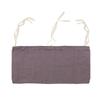 Double Layer Pure Cotton Baby Bedside Storage Bag, Double Pocket Baby Stroller Hanging Bag
