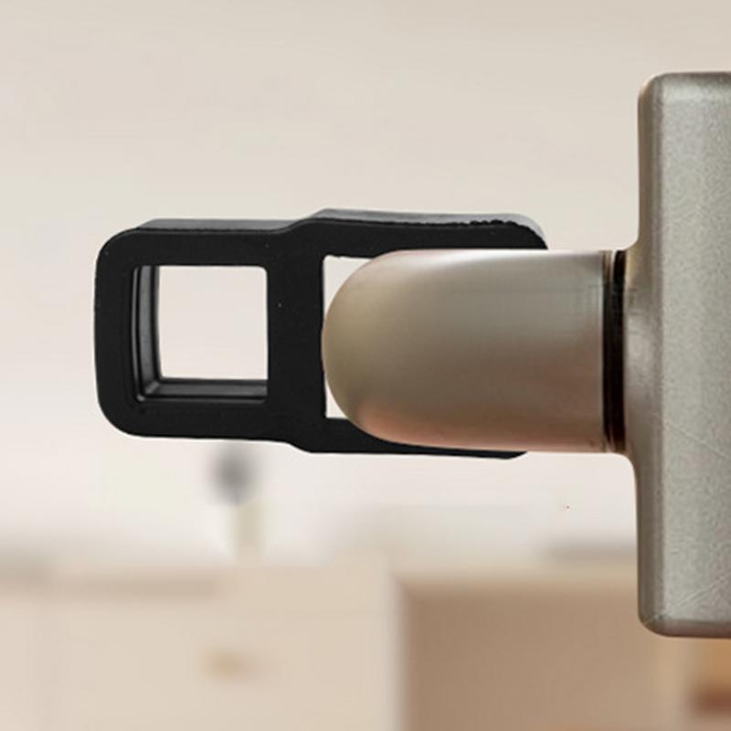 Door Stops Silicone Door Handle Buffer Wall Protection Doorknob Bumper Furniture Protected Crash Pads Shockproof Rings