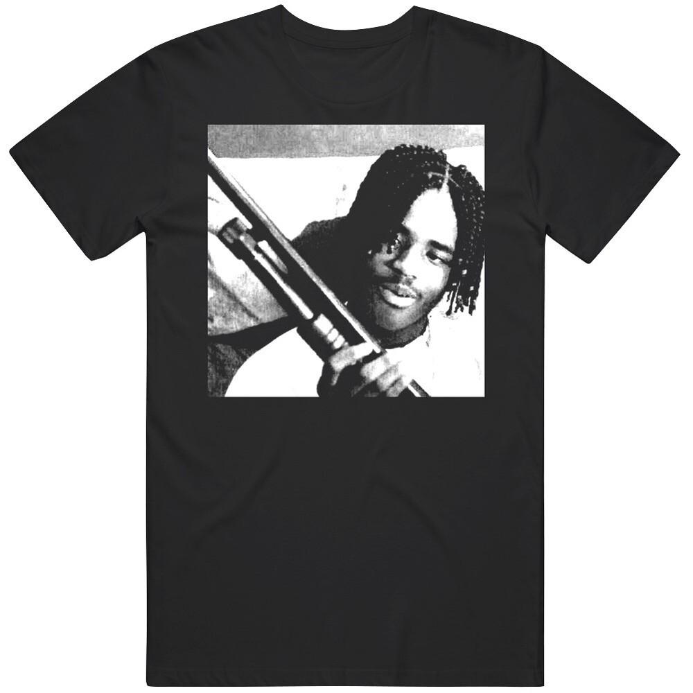 

O Dog Угроза Обществу Культовая Классика Кино Сцена с Дробовиком v5 Футболка 2XL