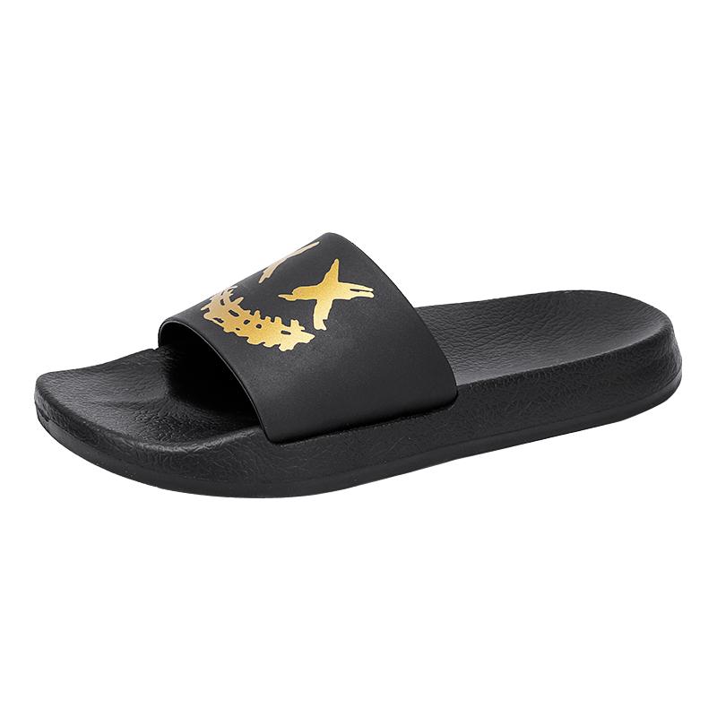 Slippers For Men Worn Externally Summer Trendy Flip Flops Bathroom Non-skid Indoor And Home Sandals