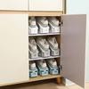 5/10 Stück Verstellbarer Schuhstapler Schuhschlitz-Organizer Schuhschlitz Platzsparer Doppeldecker Schuhregal Halter Für Schrankorganisation