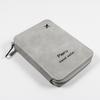 2024 RFID Anti-Theft Zipper Passport Holder: Multifunctional Travel Wallet Organizer