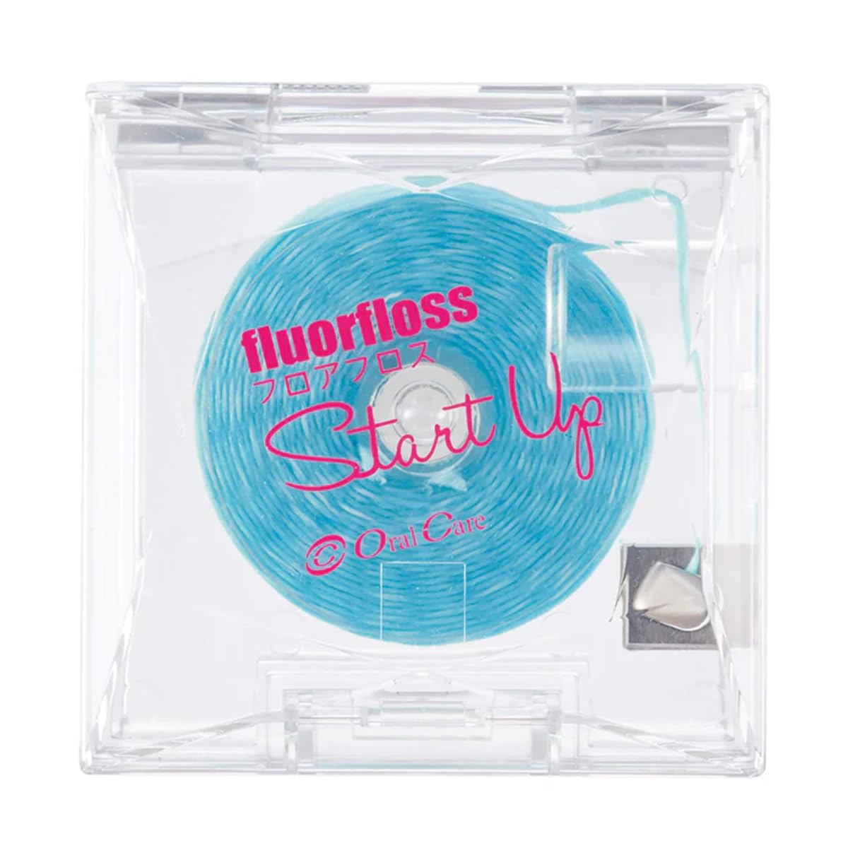 

Time Oral Care Floor Floss Startup Waxed 40m [First Flossing] белый