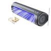 Punch-Free Silent Wall-Mounted Fan for Kitchen, Bathroom, and Restroom