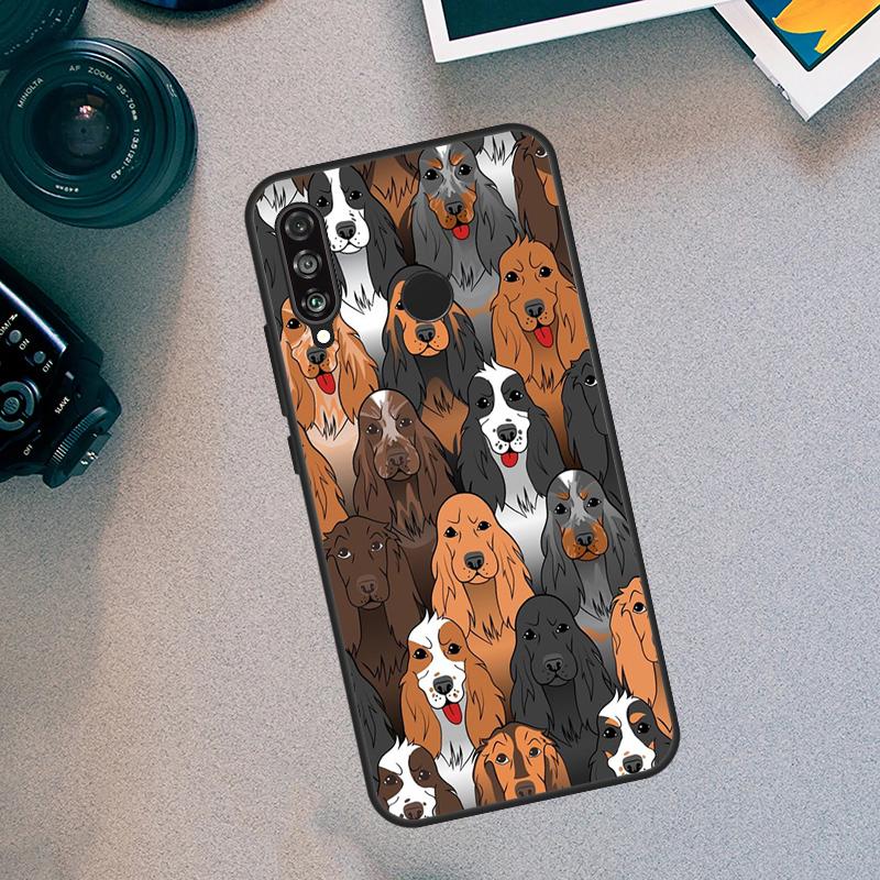 Étui pour chien Cocker Spaniel anglais pour Huawei Nova 5T 9 10 SE 11 3i 8i 11i Y91 Y60 Y70 Y61 Y90 P20 P40 Lite P30 Pro Coque