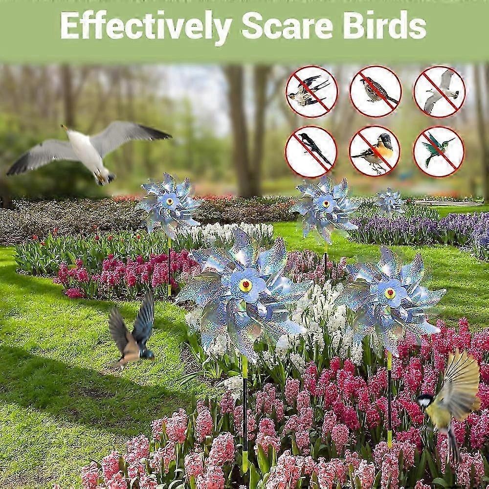 2026 10pcs Bird Repellent Windmill, Bird Repeller, Bird Repeller Windmill, Bird Rep