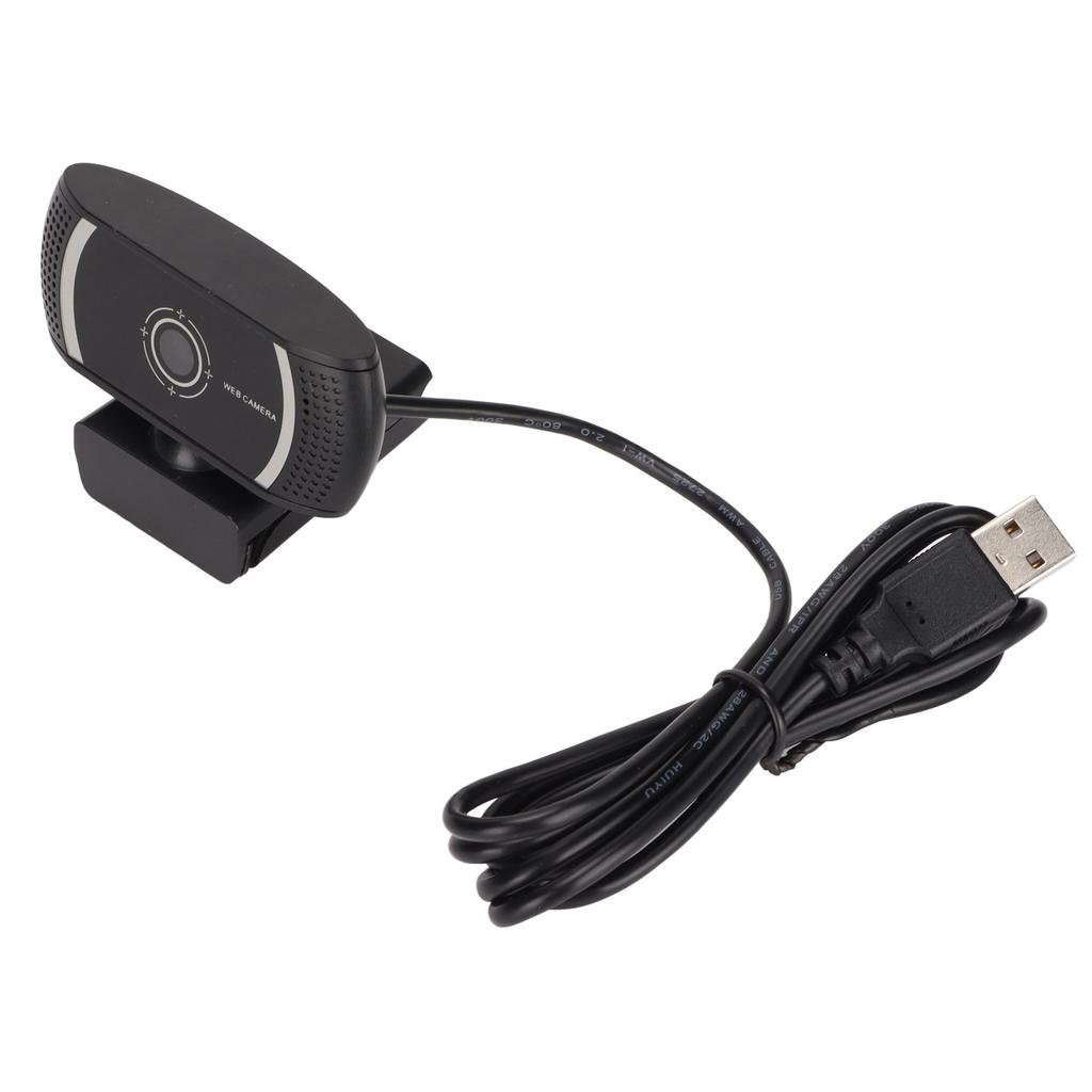 USB Camera 720p Easy Use High Resolution Many Functions Flexible Rotation Computer Camera