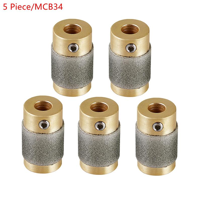 Grinder Bit Head For Glass Stone Stained Glass Diamond Grinder Bit Head (1,3/4,1/4 ,1/8 Inch) For Glass Stone Ceramic Grinding