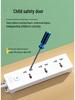 European Standard German Power Strip Extension Cord Adapter for Cross-Border Use