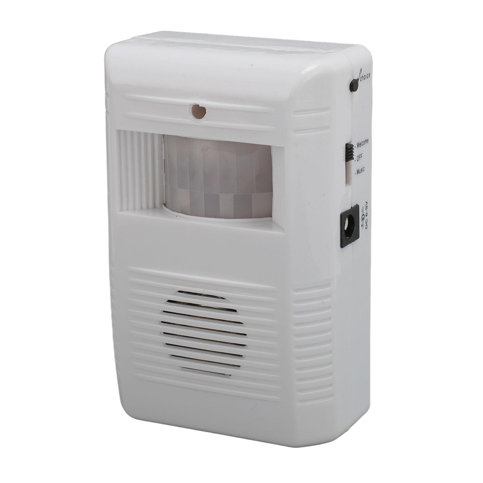 

Wireless Motion Sensor Doorbell Infrared Motion Activated Welcome Doorbell Alarm for Home Office Shop Warehouse Garage