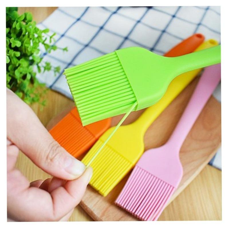 Large Silicone Brush 26cm Barbecue Brush Oil Brush Baking Tool Kitchen Sauce Brush High Temperature Resistance